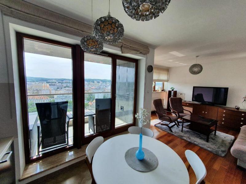 Apartamento Sea Towers Gdynia Exterior foto